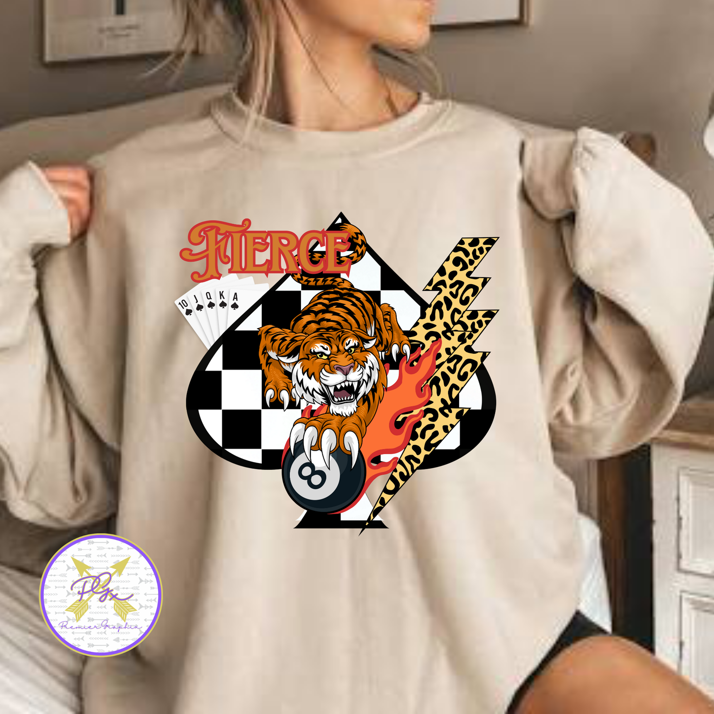 FIERCE GRAPHIC T-SHIRT