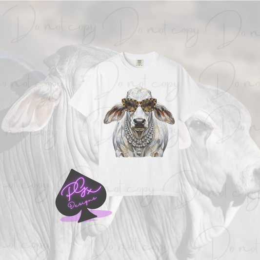Glamorous Brahman With Shades Graphic T-Shirt