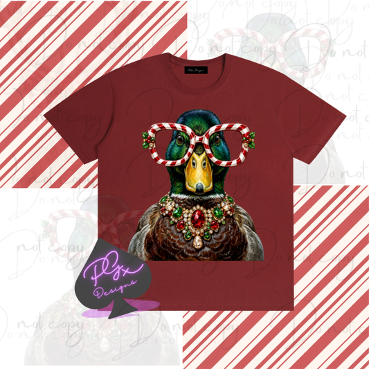 MALLARD HOLIDAY SPIRIT Pure Cotton Unisex T-Shirt