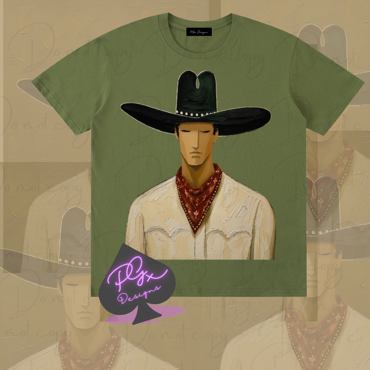 EMBELLISHED RODEO COWBOY