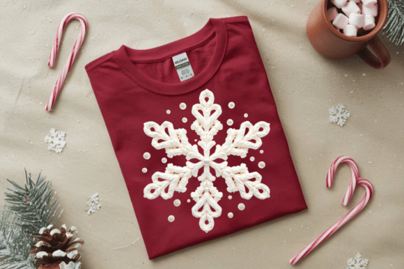 Snowflake Faux Yarn